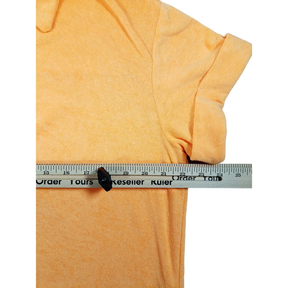 Show Me Your MuMu Women's Parker Button Down Orange Terry Size Small - Picture 6 of 9